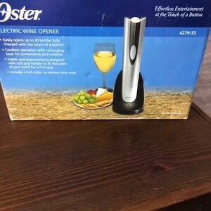 New Electric Oster wine opener
